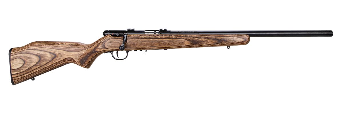 Savage Arms 96734 93R17 BV Full Size 17 HMR 5+1 21in Matte Black Heavy Barr view 2
