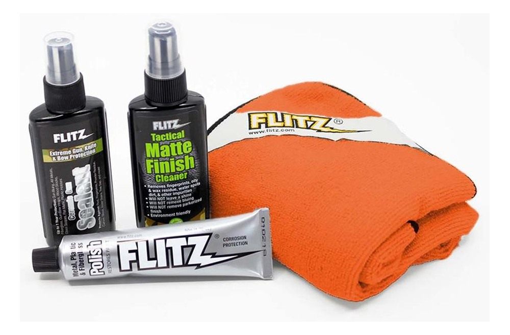 Flitz International Tactical Gun Knife Care Kit Clamshell view 2