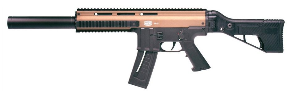 Blue Line Solutions Blg Mauser M-15 SD 22lr Bronze Fake Suppress 10r