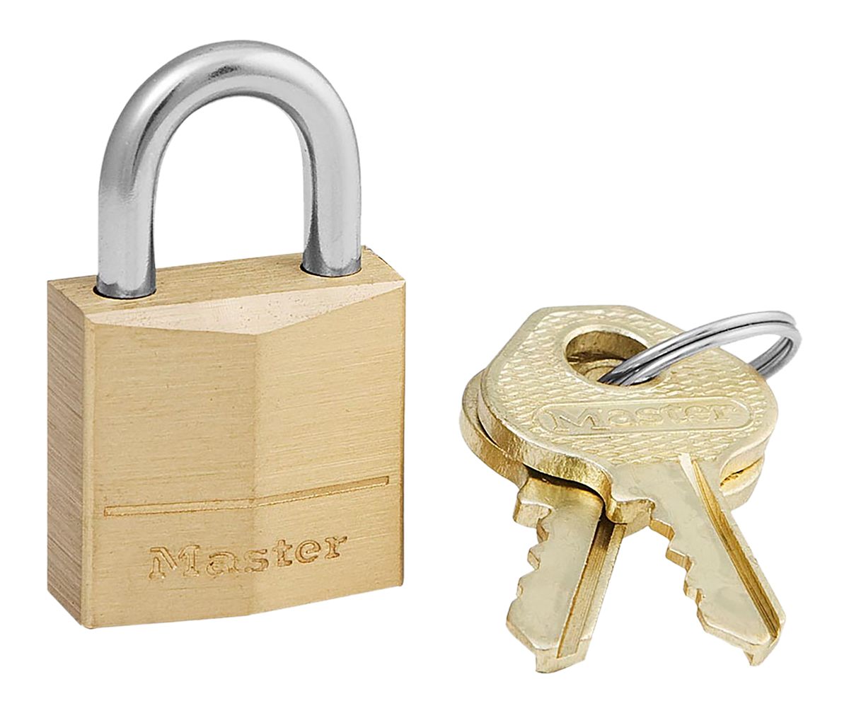 Master Lock 120D Brass Padlock
