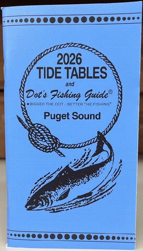 Dot's Tide Guides Tables-puget Sound (2026)