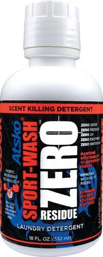 Atsko 1338Z Zero Sport-Wash Laundry Detergent 18 fl oz bottle, Black view 2