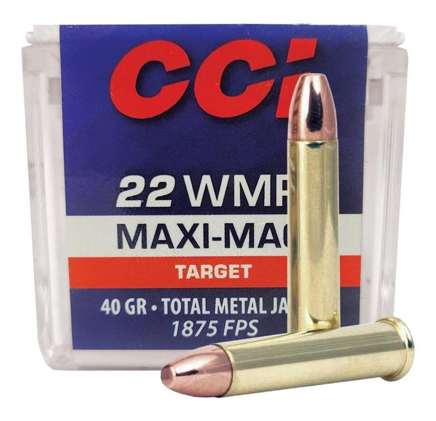 CCI Ammunition 0023 Maxi-Mag Rimfire 22WMR 40gr Total Metal Jacket 50 Per B view 4