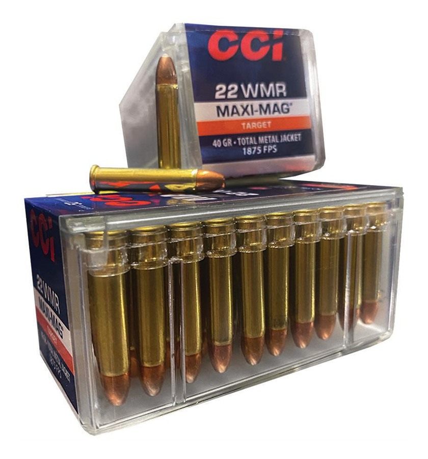CCI Ammunition 0023 Maxi-Mag Rimfire 22WMR 40gr Total Metal Jacket 50 Per B view 5