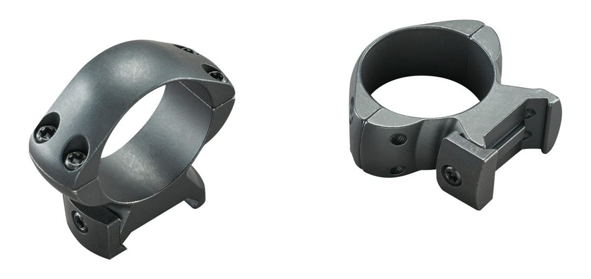 Bushnell 30mm Grand Slam Low Matte Black Ring Steel, Hang Box