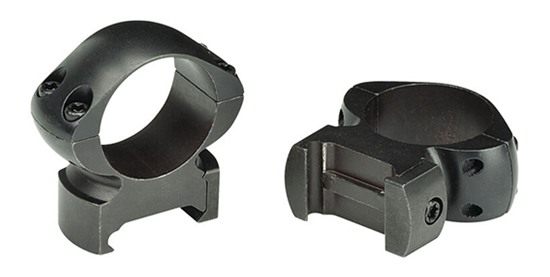 Weaver 2-Piece Grand Slam Steel Top Mount Scope Rings 30mm Medium - Matte B