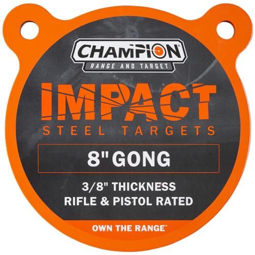 Champion Impact Steel Gong Target 8in Round