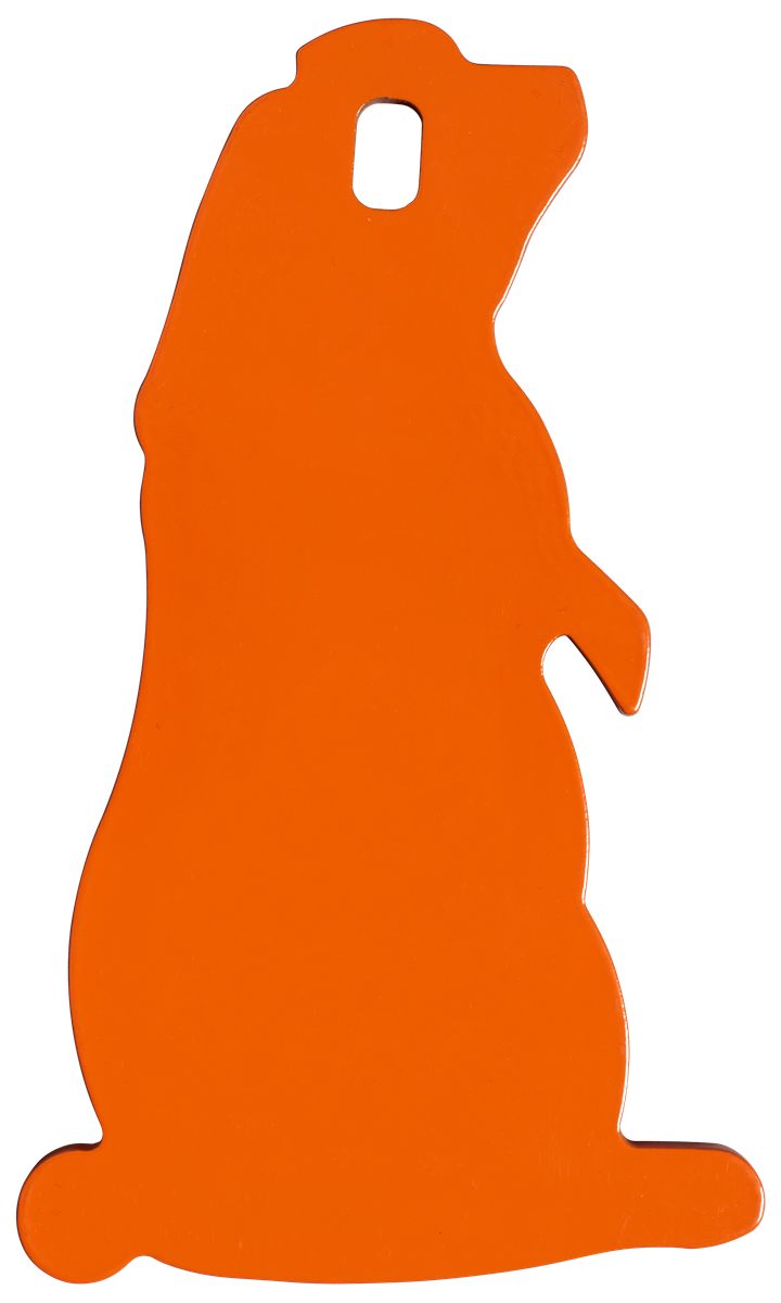 Champion Prairie Dog Impact Steel Rimfire Target Designed for LR22