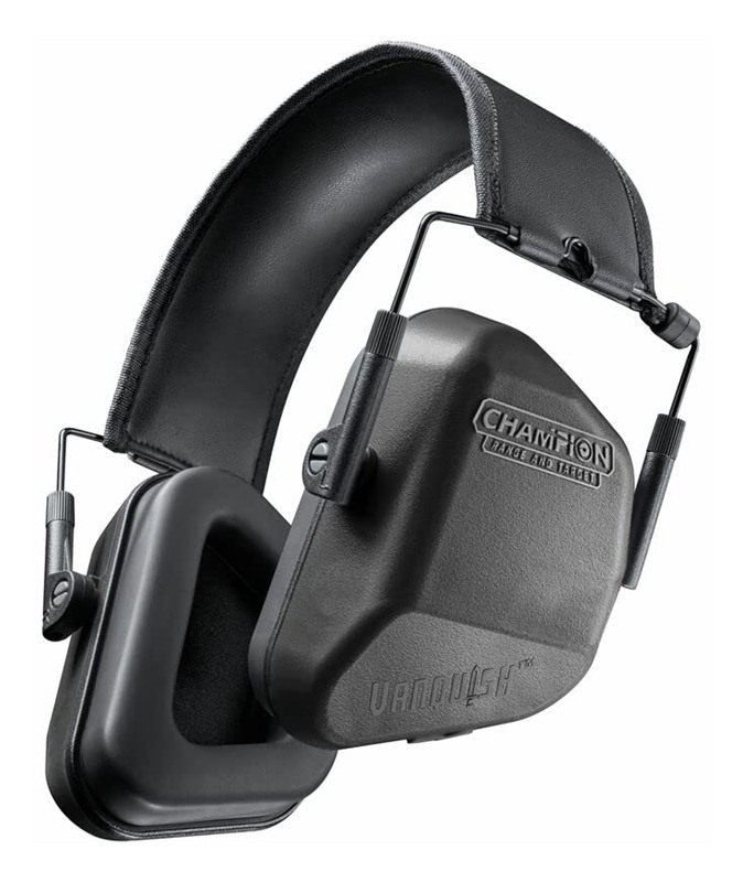 Champion Range and Target Vanquish Passive Ear Muffs, Collapsible Compact H