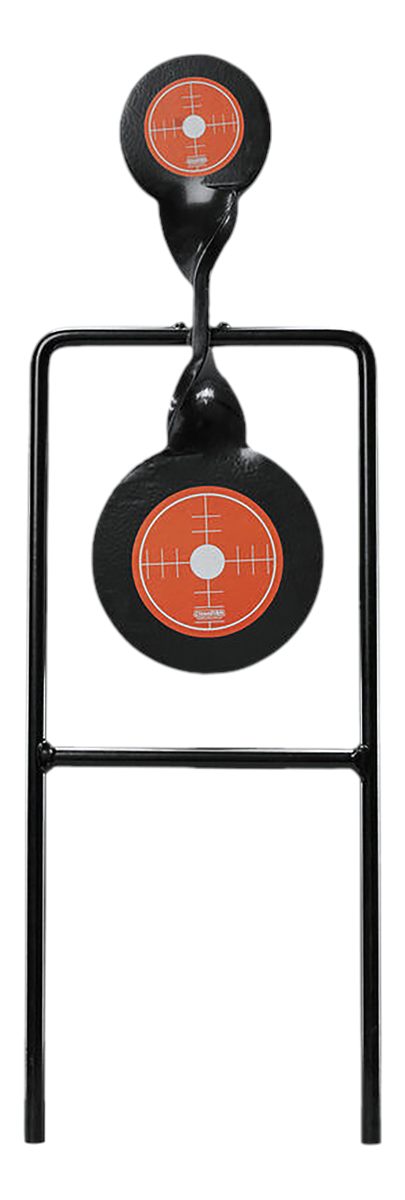 Champion Targets 40875 Gong Spinner 3in Top Target/4.7in Bottom Black/Orang
