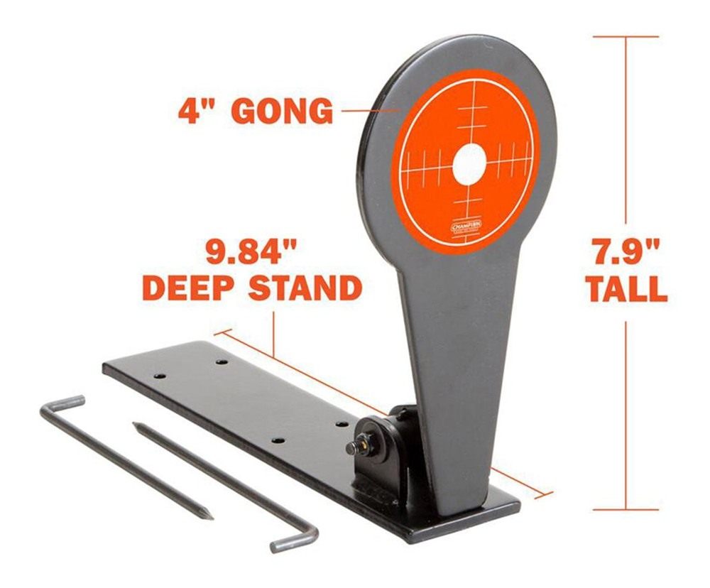 Champion Rimfire Gong Popper Target Steel view 4