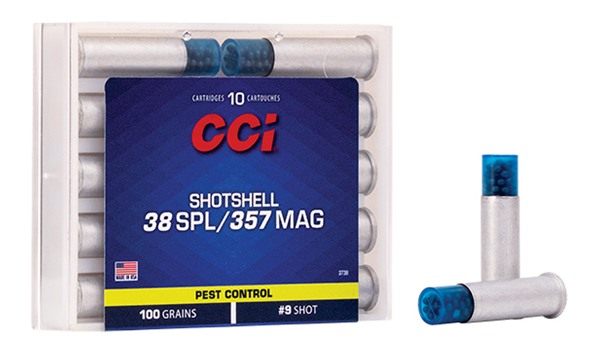 CCI Ammunition 3738 Pest Control Shotshell 38 Sp/357 Mag 100gr 9 10 Per Box view 2