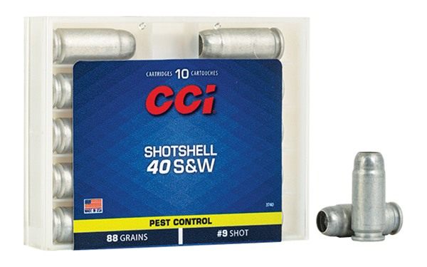 CCI Pest Control Handgun Shotshells .40 S W 88 gr 9 1250 fps 10/ct view 2