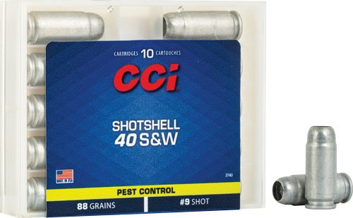 CCI Pest Control Handgun Shotshells .40 S W 88 gr 9 1250 fps 10/ct view 4