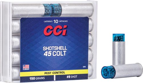 Cci 3746 Pest Control Shotshell 45 Colt 150gr 9 10 Per Box/20 Case view 4