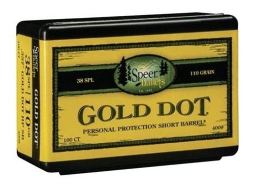 Speer Ammunition Gold Dot Personal Protection Short Barrel Handgun Bullets view 2