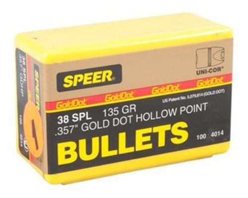 Speer Gold Dot Personal Protection Short Barrel Handgun Bullets .38 cal .35 view 2