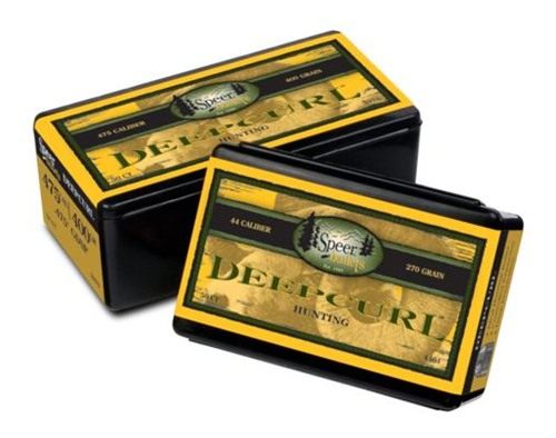 Speer Deep Curl Handgun Hunting Bullets .500 S W .500in 350 gr Dcsp 50/ct
