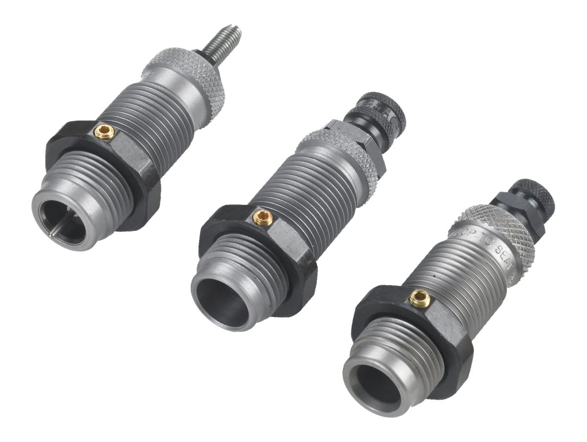 Rcbs Carbide Taper Crimp 3 Die Set - Group B - Popular Pistol Cartridges
