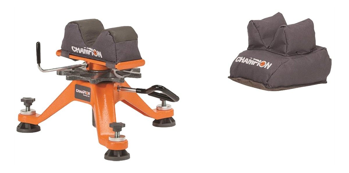 Champion Range and Target Tri Stance Rest with Rear Bag, Multi