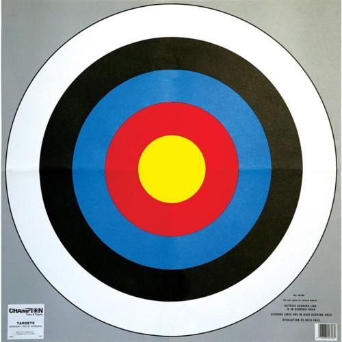 Champion Range and Target, Precision 24-Inch Bullseye Archery 2-pack for Pr view 2