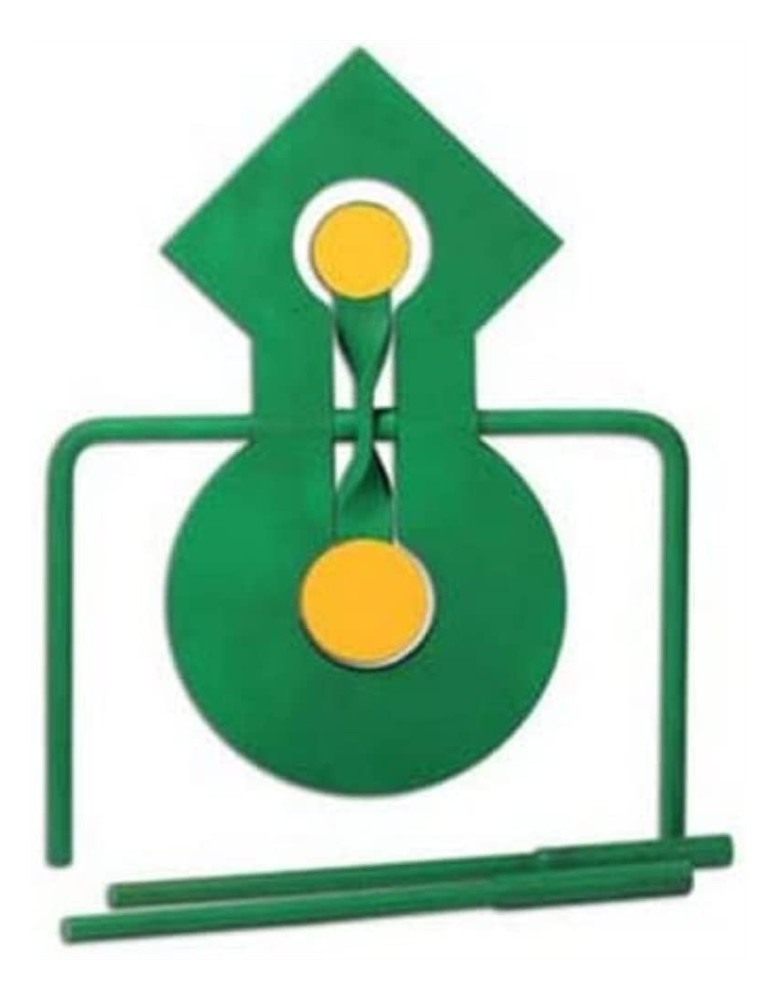 Champion Range and Target Bushnell Double Reaction Metal Spinner Green (448