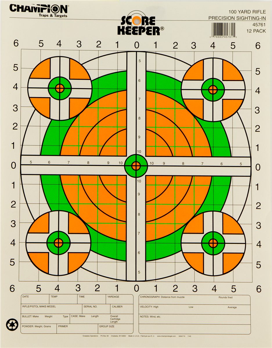 Score Champion Traps Targets 100YD (12PK)