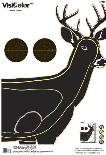 Champion Traps and Targets 1919877 Ctc Visicolor Deer 10pk