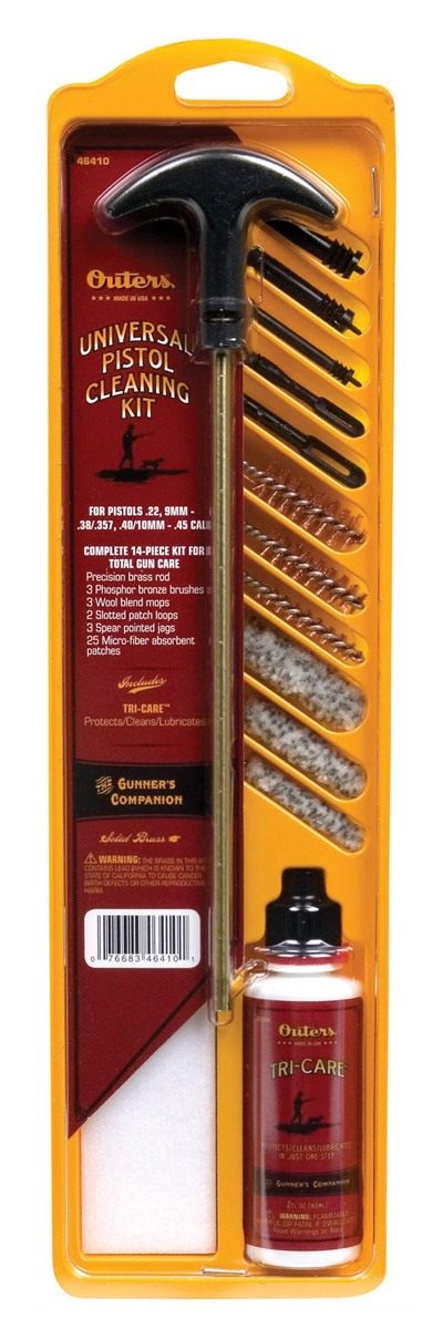Outers Kit Universal Pistol .22-.45 Cal view 2
