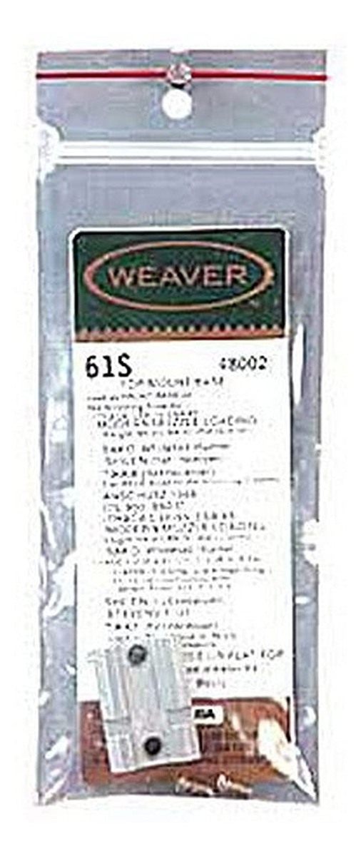 WEAVER Aluminum Top Mount 61-S, Silver