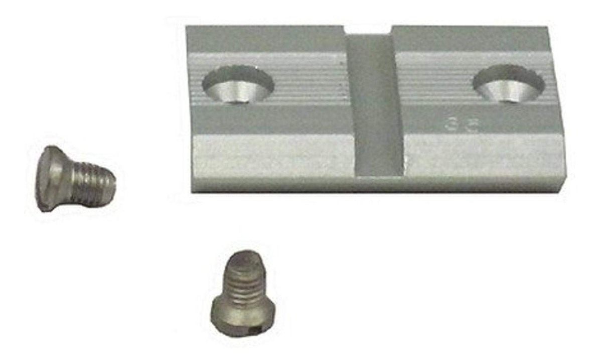 Weaver 48006 Detachable Top Mount Base, 35S, Silver view 2