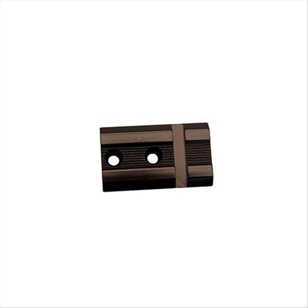 Weaver Base Top Mount - 20A, Gloss Black