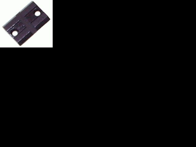 Weaver Base Top Mount - 20A, Gloss Black view 3