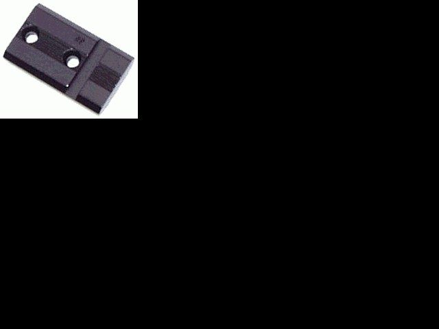 Weaver Base Top Mount - 36, Gloss Black view 2