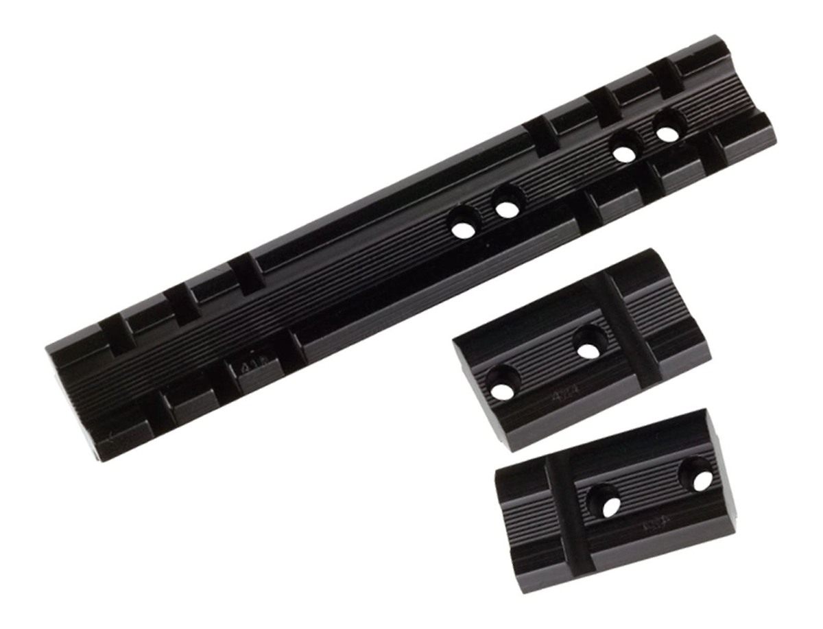Weaver Base Top Mount - 43, Gloss Black