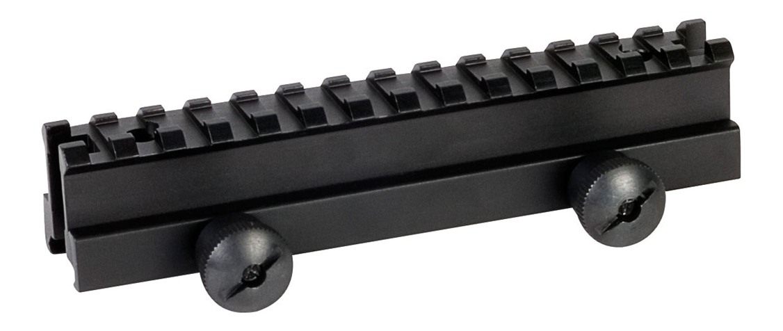 Weaver Mounts 48321 Single Rail Flat Top Tactical Black view 2