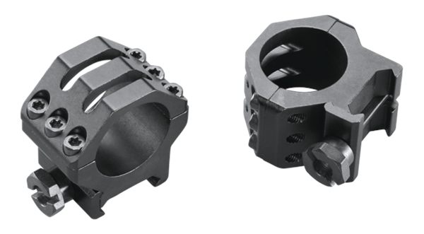 Weaver 48349 Tactical Rings, 1in, Six Hole, Medium, Matte