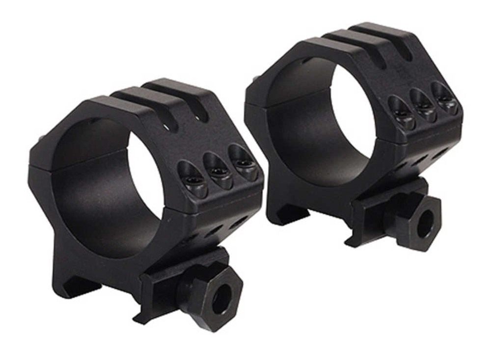 Weaver 30mm Six Hole Tactical Low Rings (Matte Black)