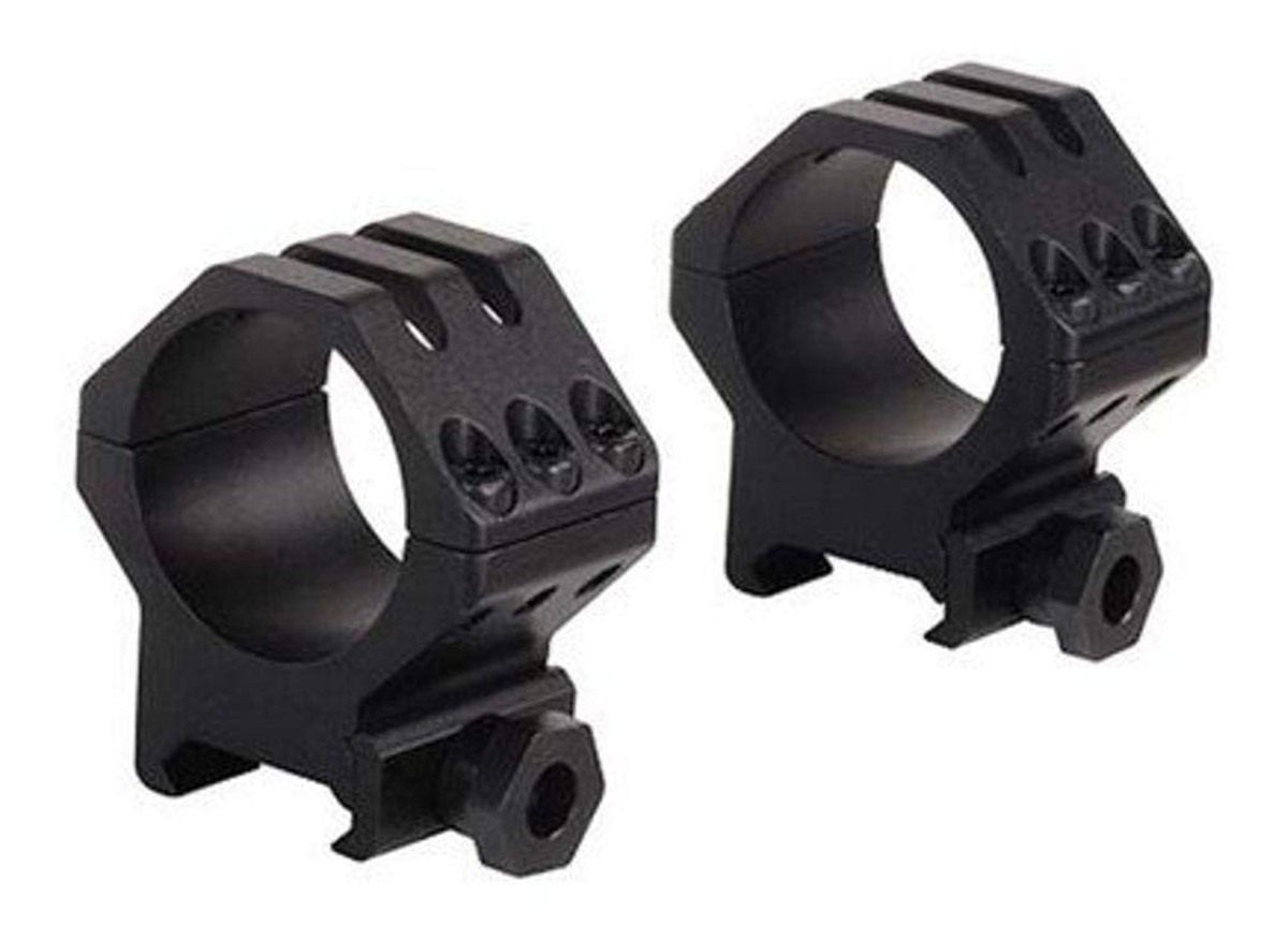 Weaver Tactical Rings 30mm, Six Hole, Medium, Matte Black