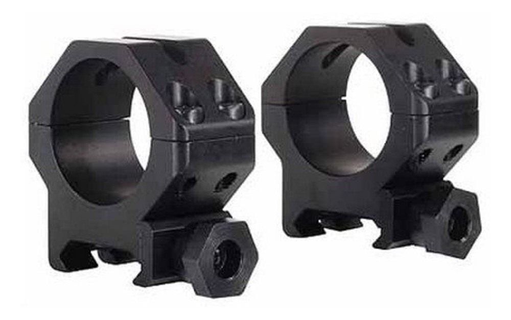 Weaver 1in Medium 4-Hole Skeleton 48360 Scope Rings Aluminium Construction view 2
