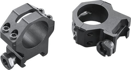 Weaver 1in Medium 4-Hole Skeleton 48360 Scope Rings Aluminium Construction view 4