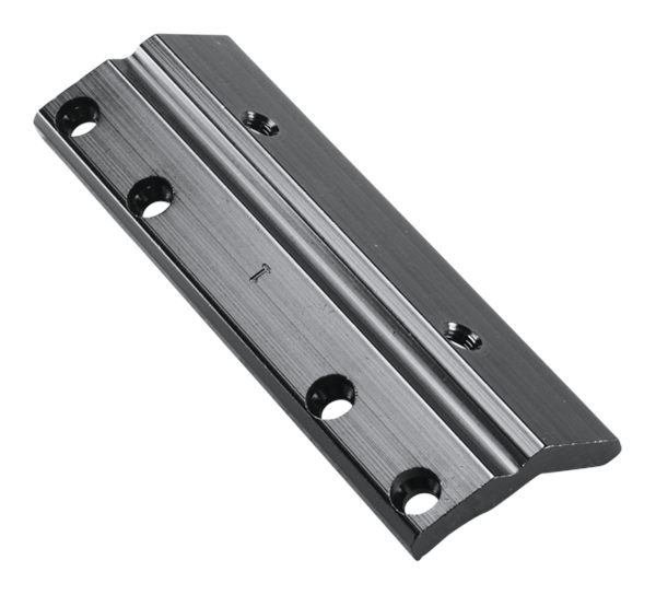Weaver Side Mount Base - 1 Gloss Black view 2