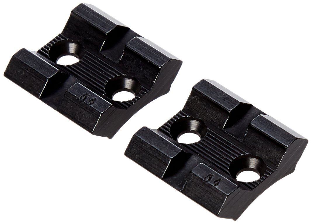 Weaver Top Mount Matte Black Base Pair - Browning BAR view 2