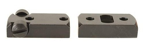 Weaver Grand Slam 2-Piece Gloss Black Dovetail Base - Browning Bolt SA/LA view 2