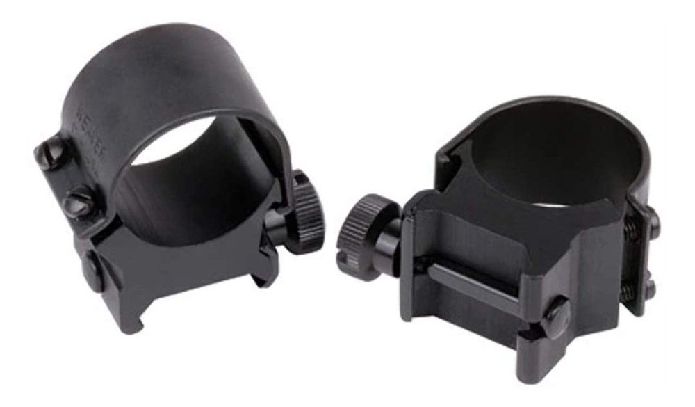 WEAVER Detachable Top Mount Rifle Scope Rings, 1in, High, Matte 49042 view 2