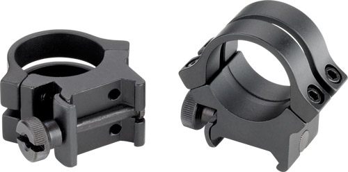 Weaver Mounts 49049 Quad Lock Detachable Rings Matte Black 1in Extra High view 4