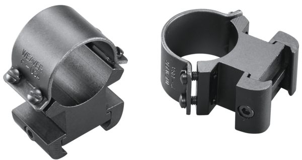 Weaver 49145 Sure Grip Windage Adjustable Rings, 1in, Extra High, Matte view 2