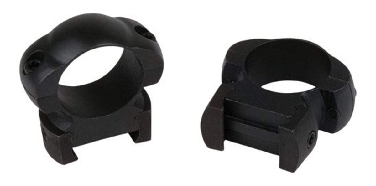 Weaver 49318 Grand Slam Windage 1in Rings, Medium, Matte