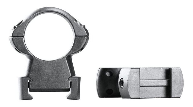 Rcbs Weaver Grand Slam Steel Top Mount Scope Rings 1in X-High Matte (Windag view 2