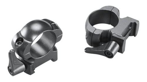Weaver 49327 Grand Slam Steel Rings, 1in, X-High, Matte, Lever Lock view 3